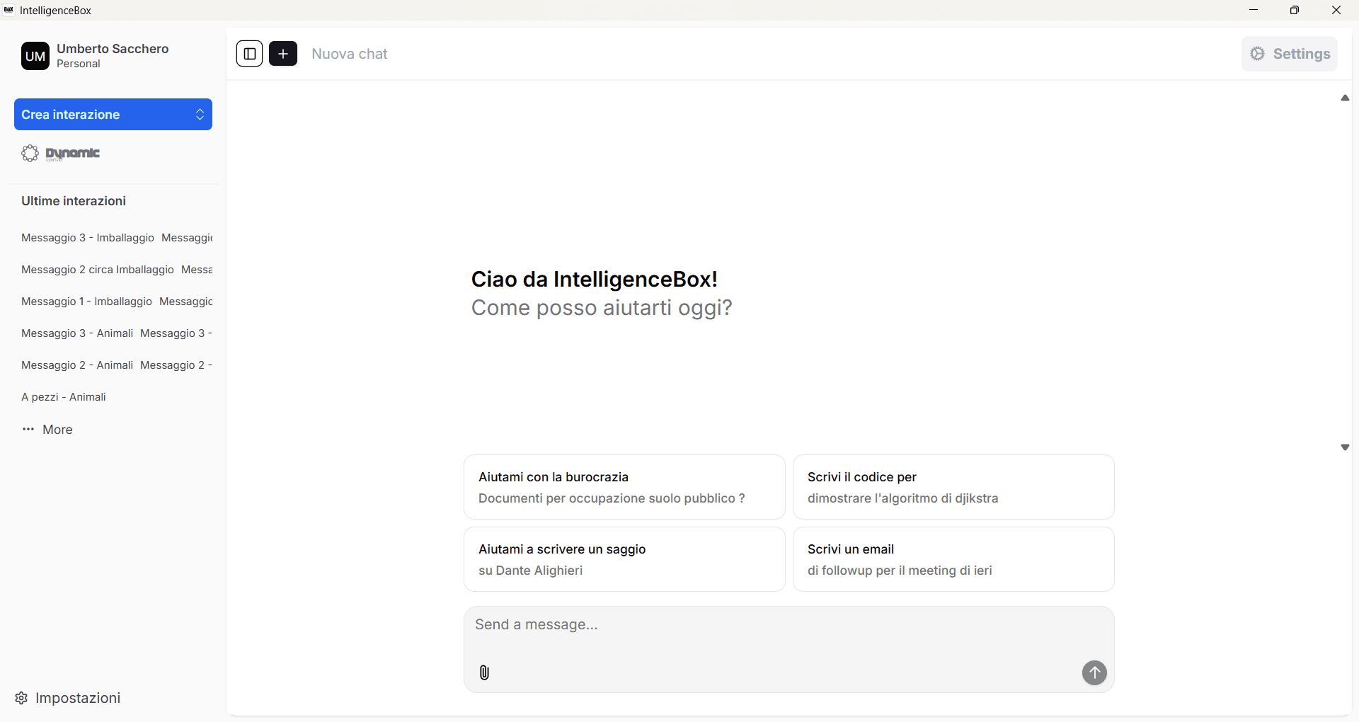 Collega, protegge, lavora